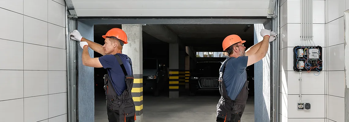 Wooden Garage Door Frame Repair in O'Fallon, Illinois